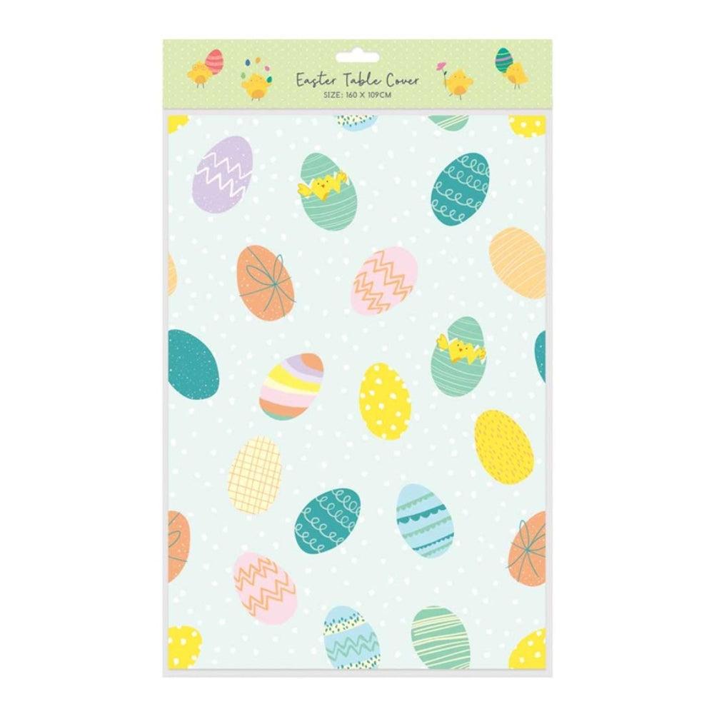 Easter Table Cloth with Eggs & Chicks | 160 x 109cm - Choice Stores