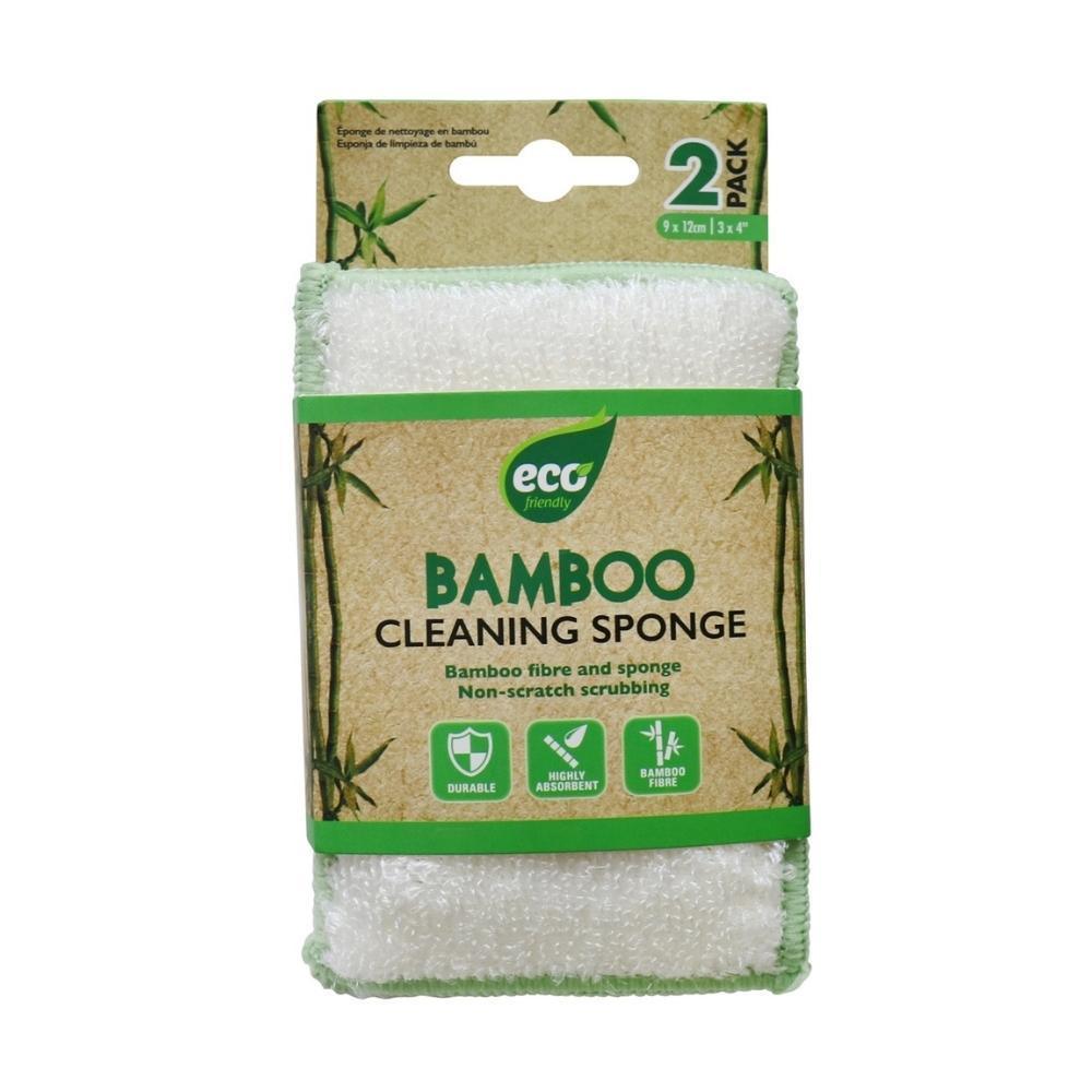 eco-friendly Bamboo Cleaning Sponge | Pack of 2 - Choice Stores