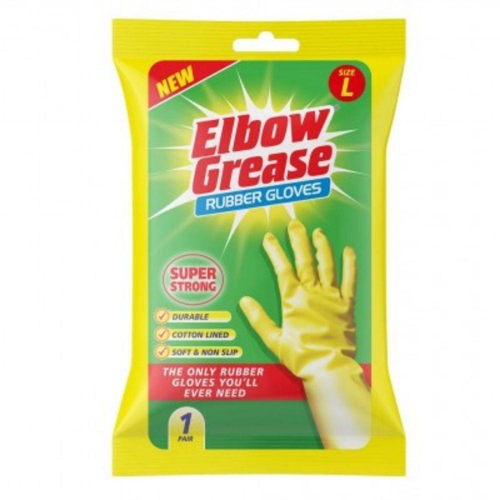Elbow Grease Rubber Large Gloves | 1 Pack - Choice Stores