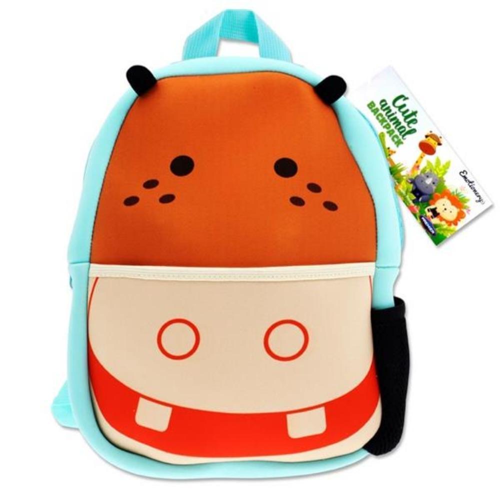 Emotionery Neoprene Cute Junior Hippo Backpack - Choice Stores