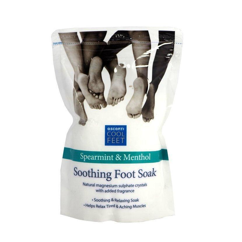 Escenti Spearmint &amp; Menthol Soothing Foot Soak | 450g - Choice Stores