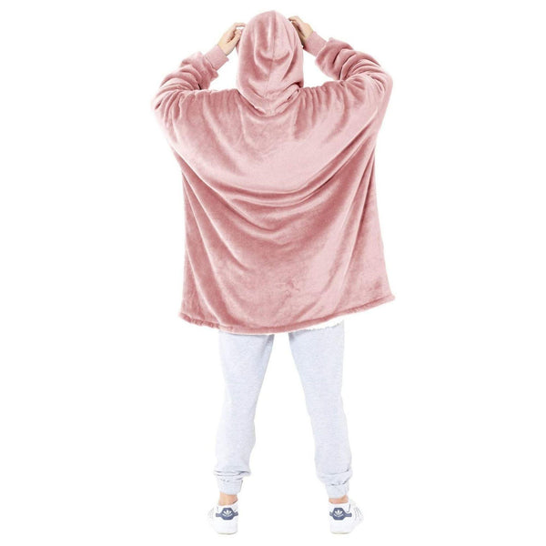 Eskimo Oversized Sherpa Hoodie | Warm & Cozy | Reversible | Sweatshirt Blanket - Choice Stores