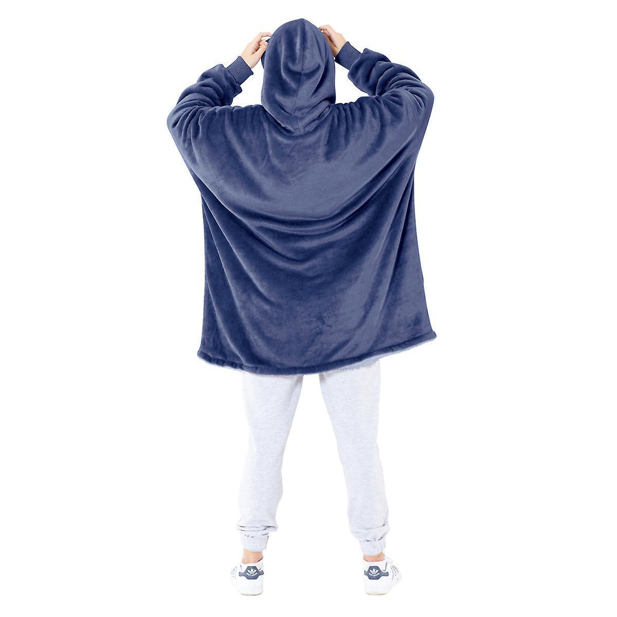 Eskimo Oversized Sherpa Hoodie | Warm & Cozy | Reversible | Sweatshirt Blanket - Choice Stores
