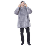 Eskimo Oversized Sherpa Hoodie | Warm & Cozy | Reversible | Sweatshirt Blanket - Choice Stores