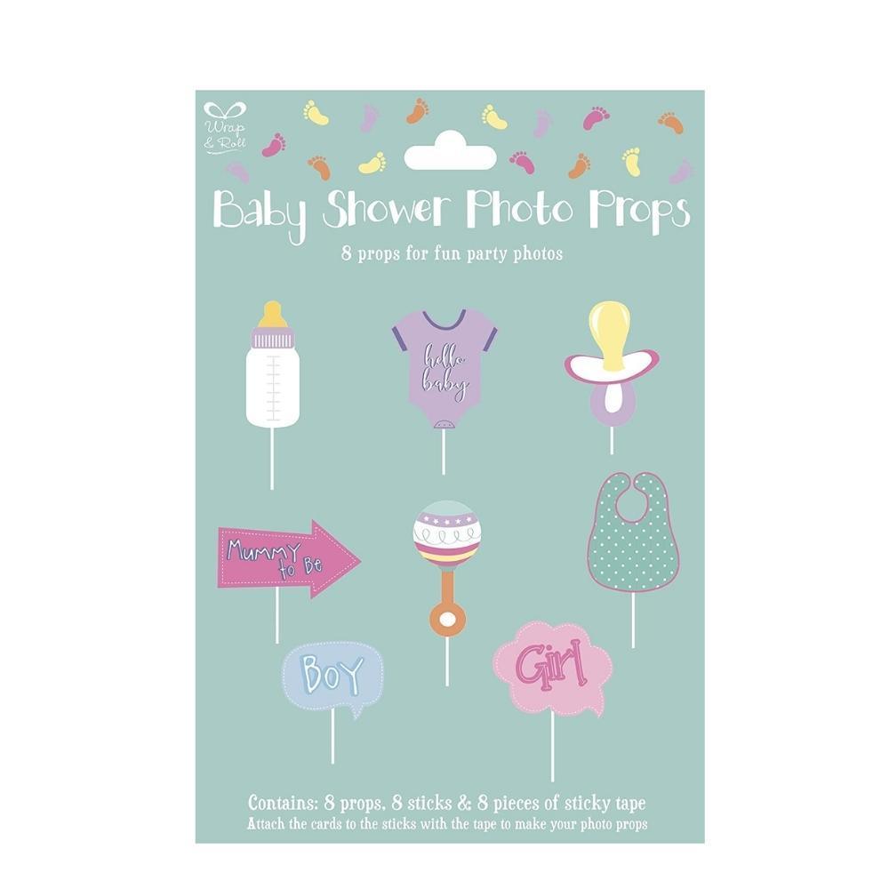 EuroWrap Baby Shower Photo Props | 8 Props - Choice Stores