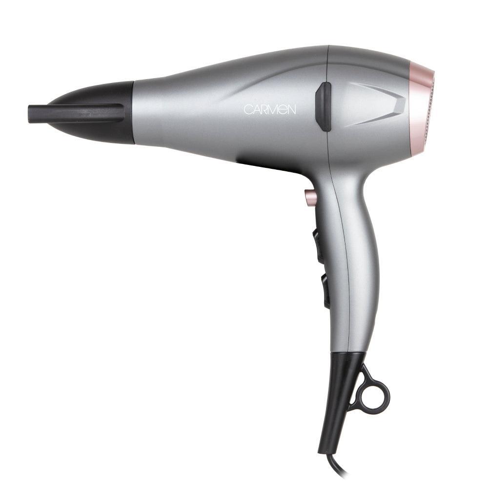 Experta 2200W AC Hair Dryer with Ionic Conditioning Grey with Pink | C81093 - Choice Stores