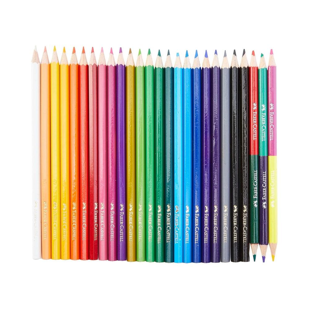 Faber Eco Colour Pencils 24 + 3 Free Bi-Colours - Choice Stores