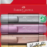 Faber Textliner Metallic Colours Set of 4 - Choice Stores