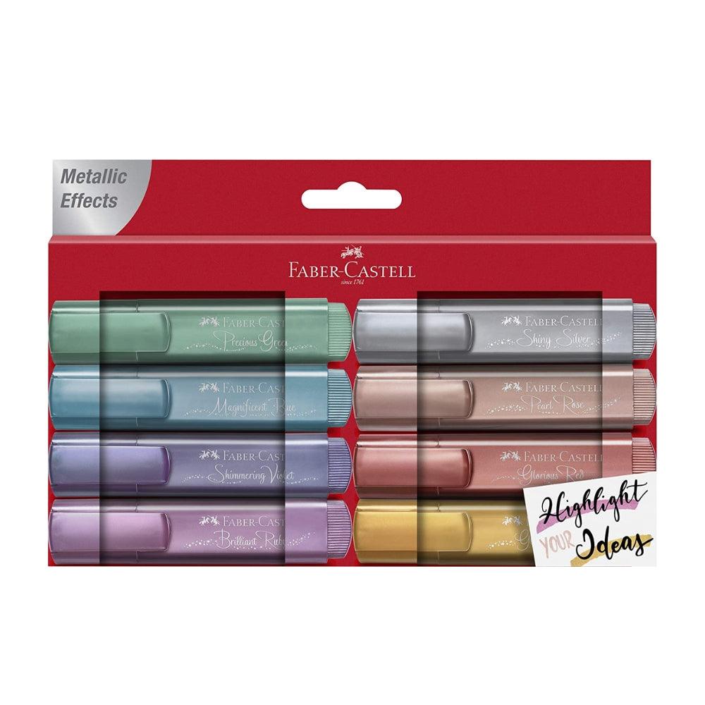 Faber Textliner Metallic Colours Set of 8 - Choice Stores
