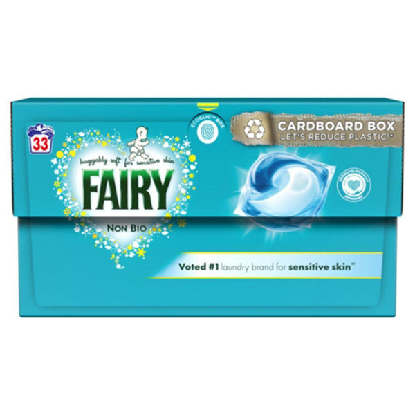 Fairy Non-Biological Washing Liquid Pods | 33 Wash - Choice Stores