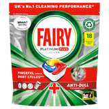 Fairy Platinum Plus Lemon Dishwasher Tablets | 18 Wash - Choice Stores