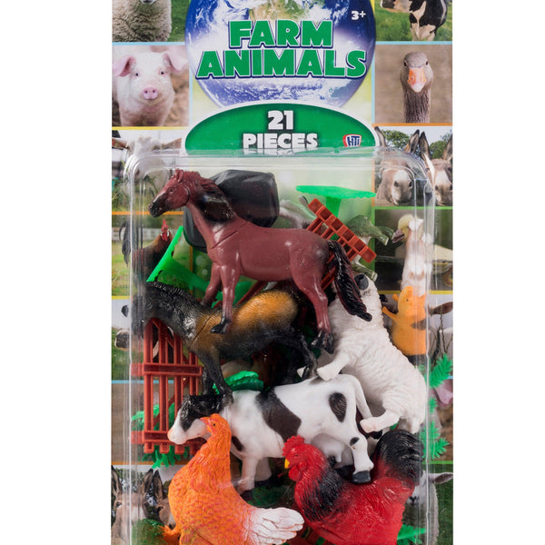 Farm | Animals 2 Astd (21Pcs) - Choice Stores