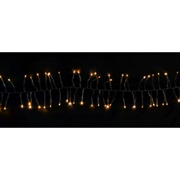 Festive Magic 200 Vintage Gold Battery Powered LED Cluster Christmas Lights | 8 Functions - Choice Stores