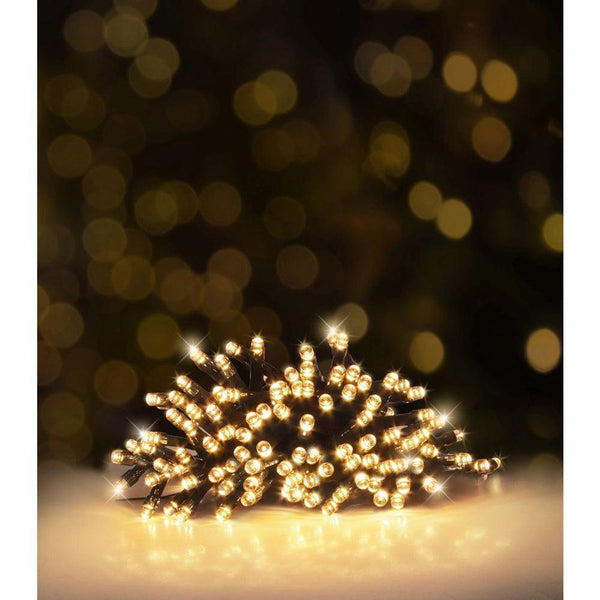 Festive Magic 50 Vintage Gold Battery Powered LED Timer Christmas Lights | 8 Functions - Choice Stores