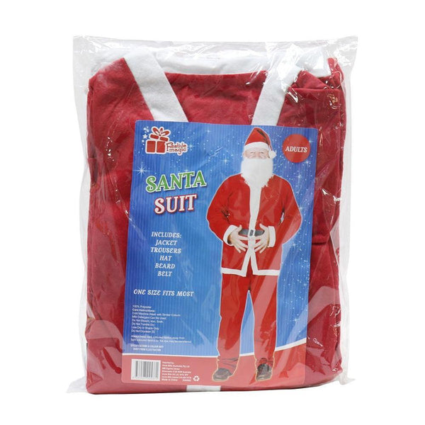 Festive Magic Adult Santa Suit | One Size - Choice Stores