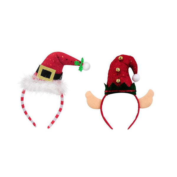 Festive Magic Assorted Christmas Character Novelty Headband with Top Hat - Choice Stores