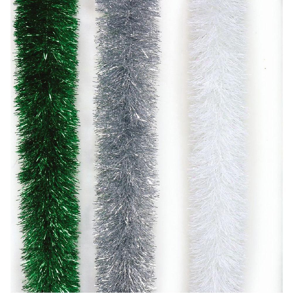 Festive Magic Assorted Colour Fine Cut Tinsel | 2m - Choice Stores