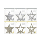 Festive Magic Assorted Glitter Star Tree Topper | 18.5cm - Choice Stores