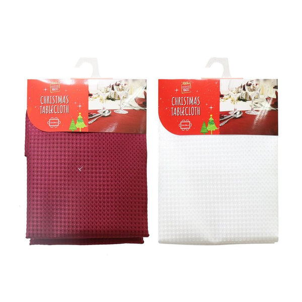 Festive Magic Assorted Jacquard Tablecloth | 228cm - Choice Stores