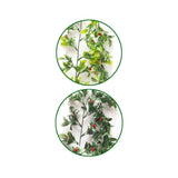 Festive Magic Assorted Mini Holly Garland| 150cm - Choice Stores