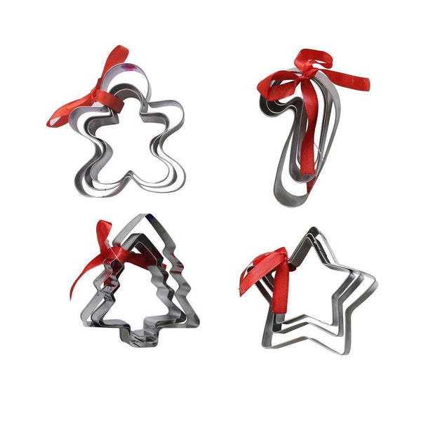 Festive Magic Assorted Shape Christmas Cookie Cutters | 10cm - Choice Stores