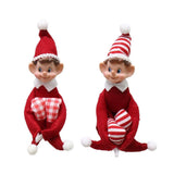 Festive Magic Assorted Stance Shelf Sitting Elf | 30cm - Choice Stores