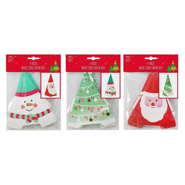 Festive Magic Christmas Character Mini Favor Box | Pack of 4 - Choice Stores