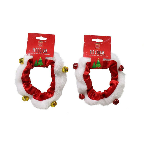 Festive Magic Christmas Pet Collar with Nutbells | Assorted - Choice Stores