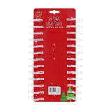 Festive Magic Clear Light Clips | Pack of 26 - Choice Stores