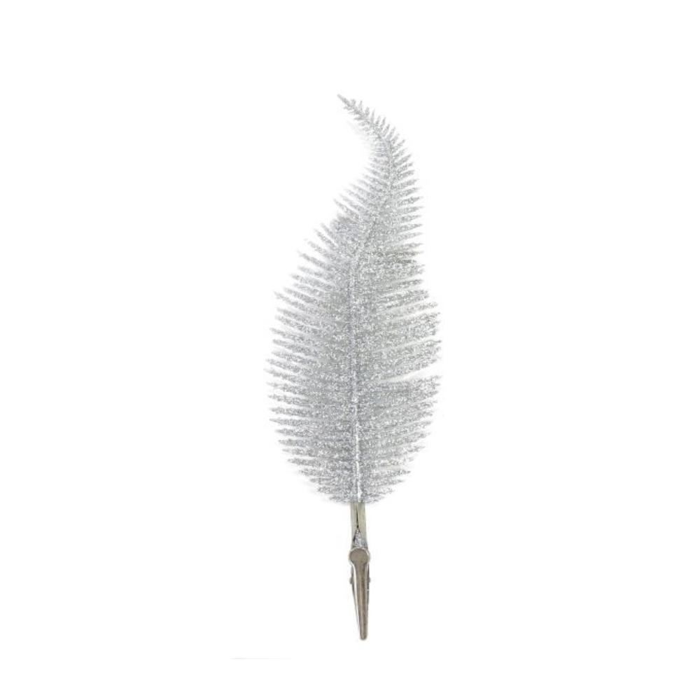 Festive Magic Clip on Glittered Feathers | Pack of 6 - Choice Stores