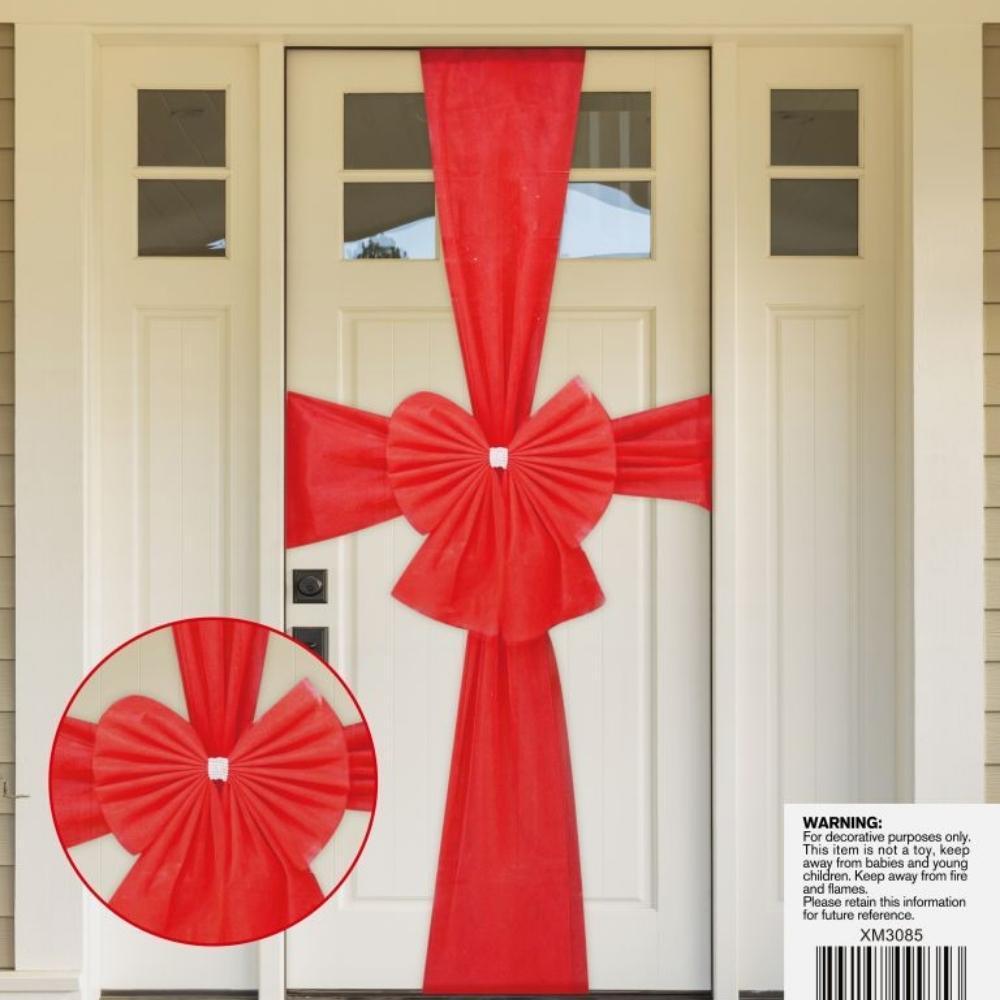 Festive Magic Door Bow with Sash | 49 x 52cm - Choice Stores