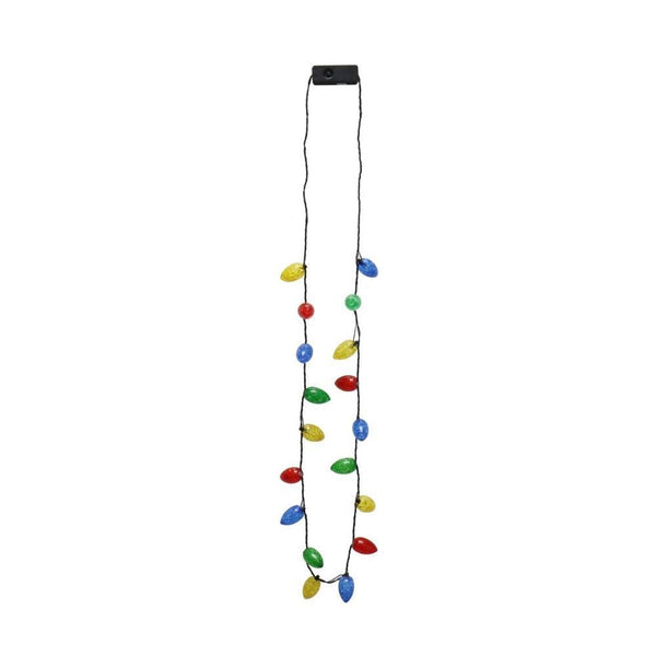 Festive Magic Flashing Bulbs Necklace | 96cm - Choice Stores