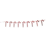 Festive Magic Foil Candy Cane Garland | 2m - Choice Stores