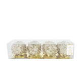 Festive Magic Gold Glitter Hanging Pinecone Baubles | Pack of 4 - Choice Stores