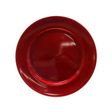 Festive Magic Red Glitter Finish Plate | 33cm - Choice Stores