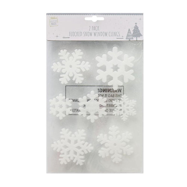 Festive Magic Snowflake Window Clings | Pack of 2 - Choice Stores