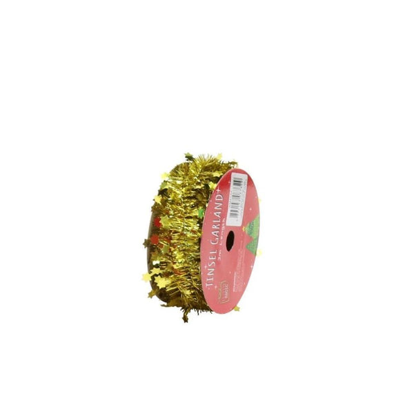 Festive Magic Star Tinsel Garland | 3 m - Choice Stores