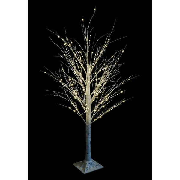 Festive Magic Warm White Micro LED Twinkle Birch Tree | 1.2m - Choice Stores