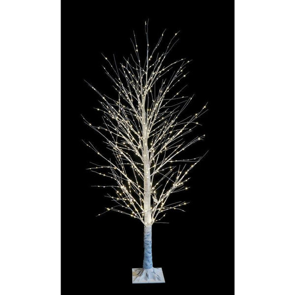Festive Magic Warm White Micro LED Twinkle Birch Tree | 1.8m - Choice Stores