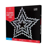 Festive Magic White LED Silhouette Star Christmas Light Decoration | 8 Functions - Choice Stores