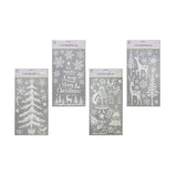Festive Magic Winter Snowy Glitter Window Clings | Assorted - Choice Stores