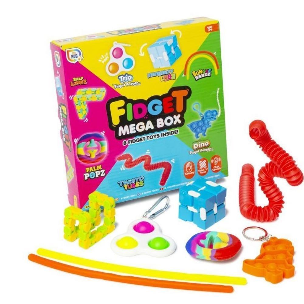 Fidget Mega Box Sensory Toys | 8 Piece - Choice Stores