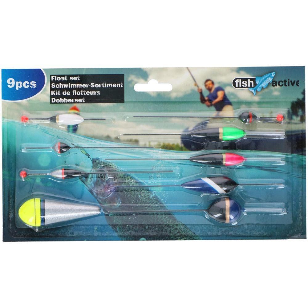 Fish Active Fishing Floats Set | Pack of 9 – Choice Stores