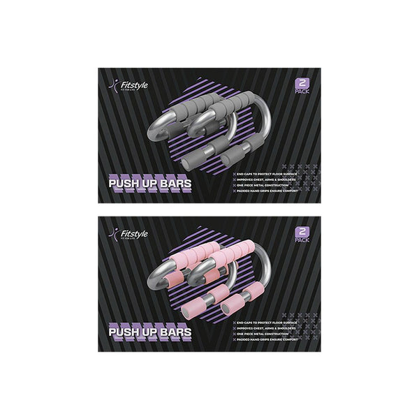 Fitstyle Push Up Bars | Pack of 2 - Choice Stores