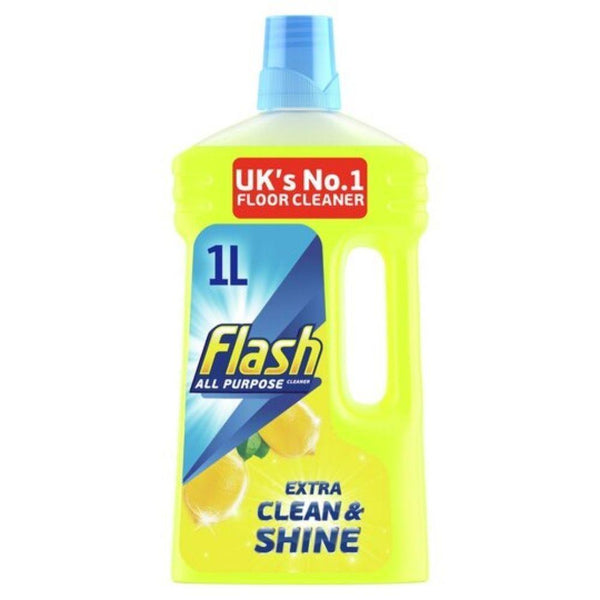 Flash All Purpose Liquid Cleaner Crisp Lemons | 1L - Choice Stores