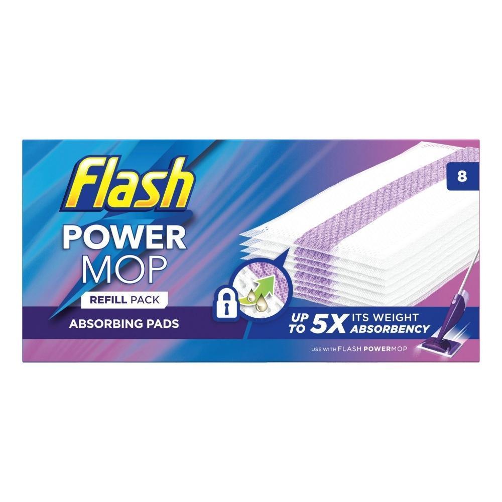 Flash Power Mop Refill Pads 8 Pack - Choice Stores
