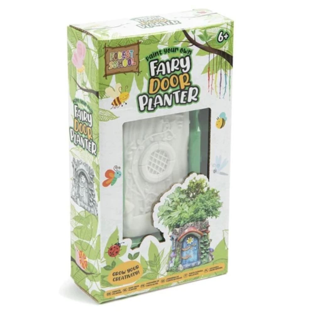 Forest School Paint Your Own Fairy Door Planter | Ages 6+ - Choice Stores