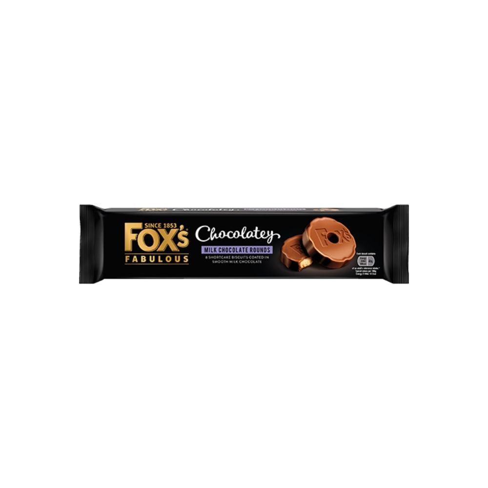 Fox&#39;s Chocolatey Shortcake Biscuit Rounds | 130g - Choice Stores