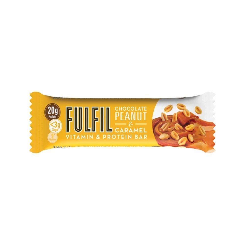 Fulfil Chocolate Peanut & Caramel Vitamin & Protein Bar | 55g - Choice Stores