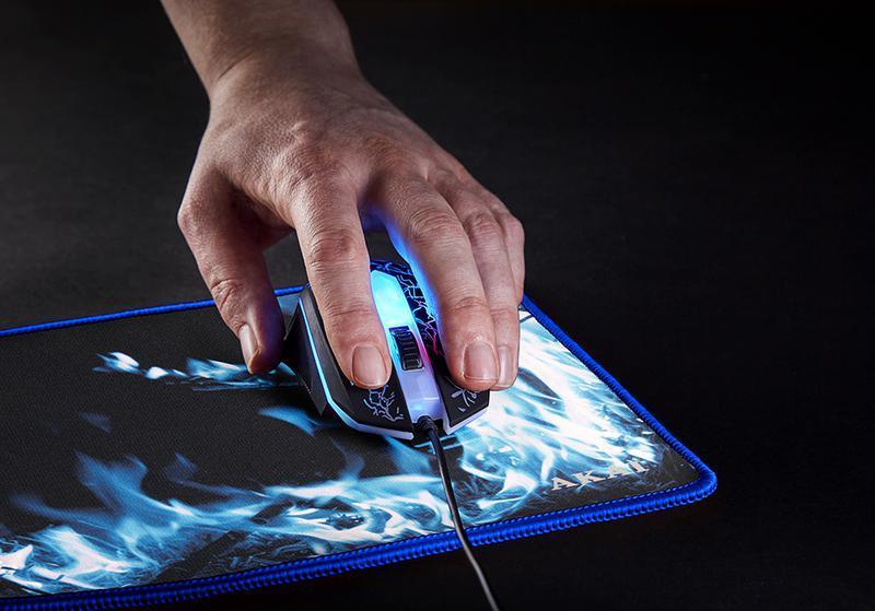 Gaming 4 in 1 Gaming Combo Set for PC and Laptop Black with Blue - Choice Stores